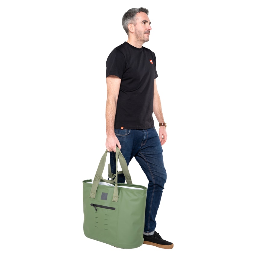 Waterproof Tote Bag 33L - Olive Green