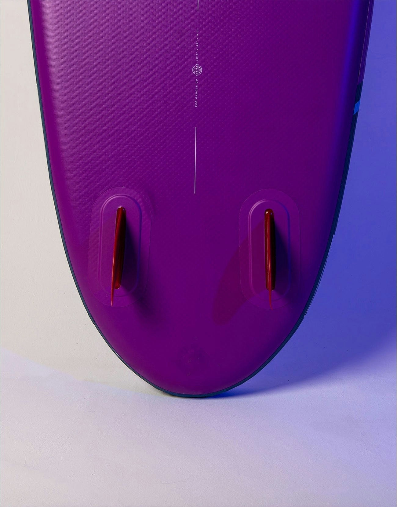 10'6 Ride Purple Inflatable Paddle Board Package