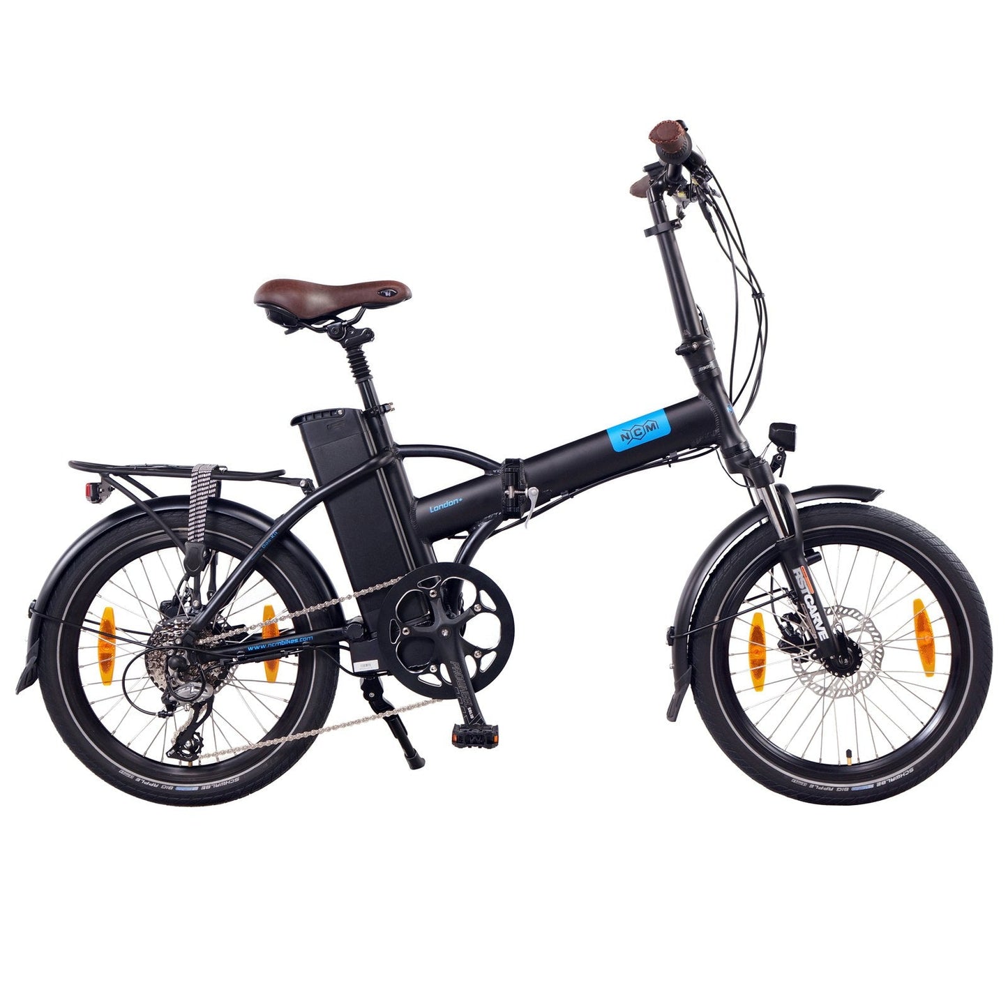 NCM London+ Folding E-Bike, 250W, 36V 19Ah 684Wh Battery, 20"