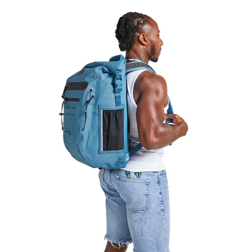 Adventure Waterproof Backpack 30L - Storm Blue