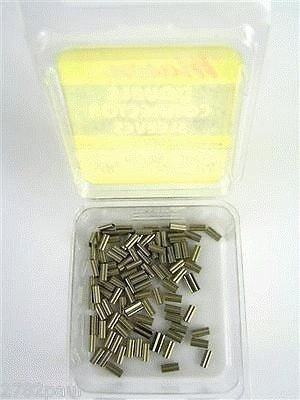 100 x Size 11 Mason Crimps - Crimping Connector Sleeves for Fishing Wire/Line