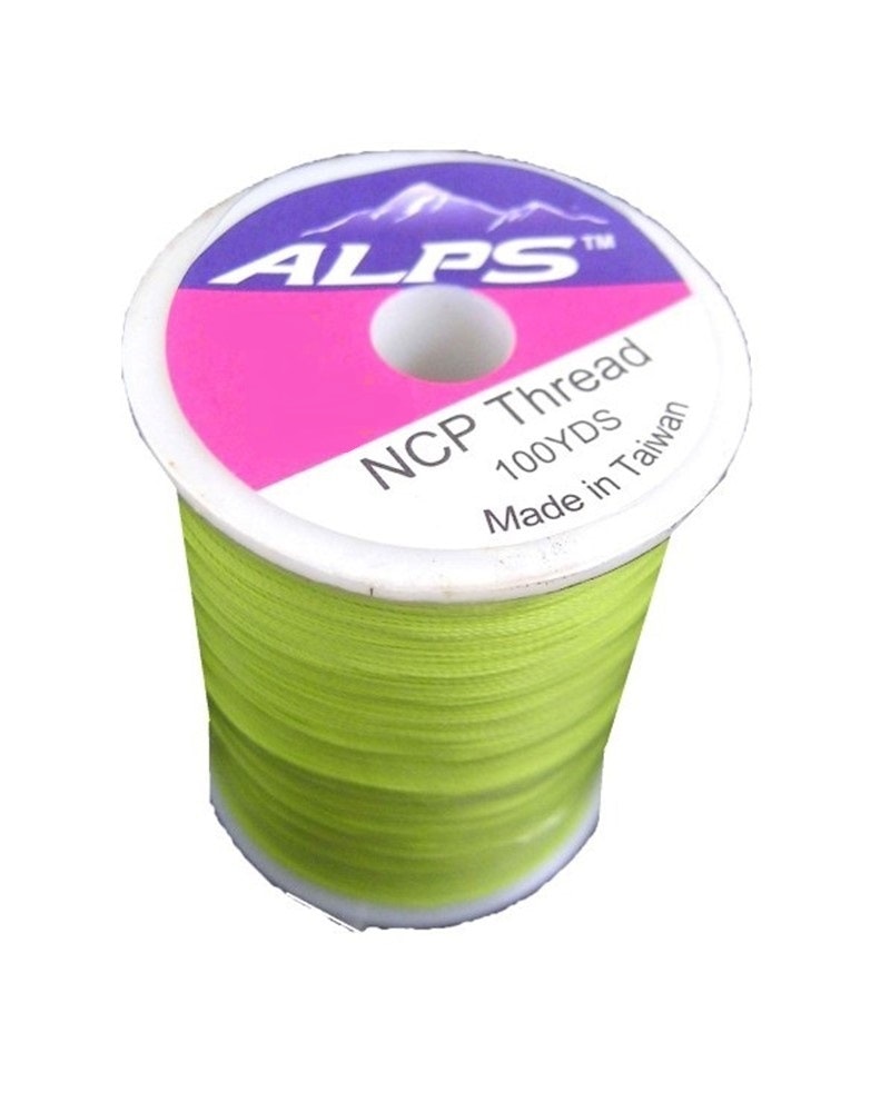 Alps 100yds of Spring Green Rod Wrapping Thread - Size A (0.15mm) Rod Binding Cotton