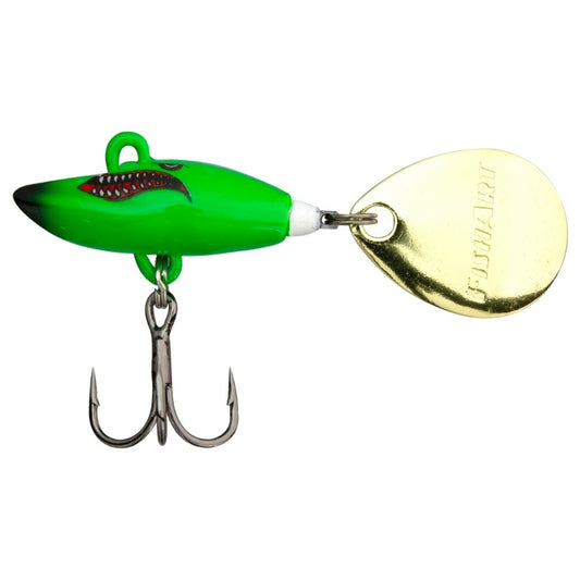 25mm FishArt Torpedo Spinner Bait Fishing Lure - 6g Sinking Spinner