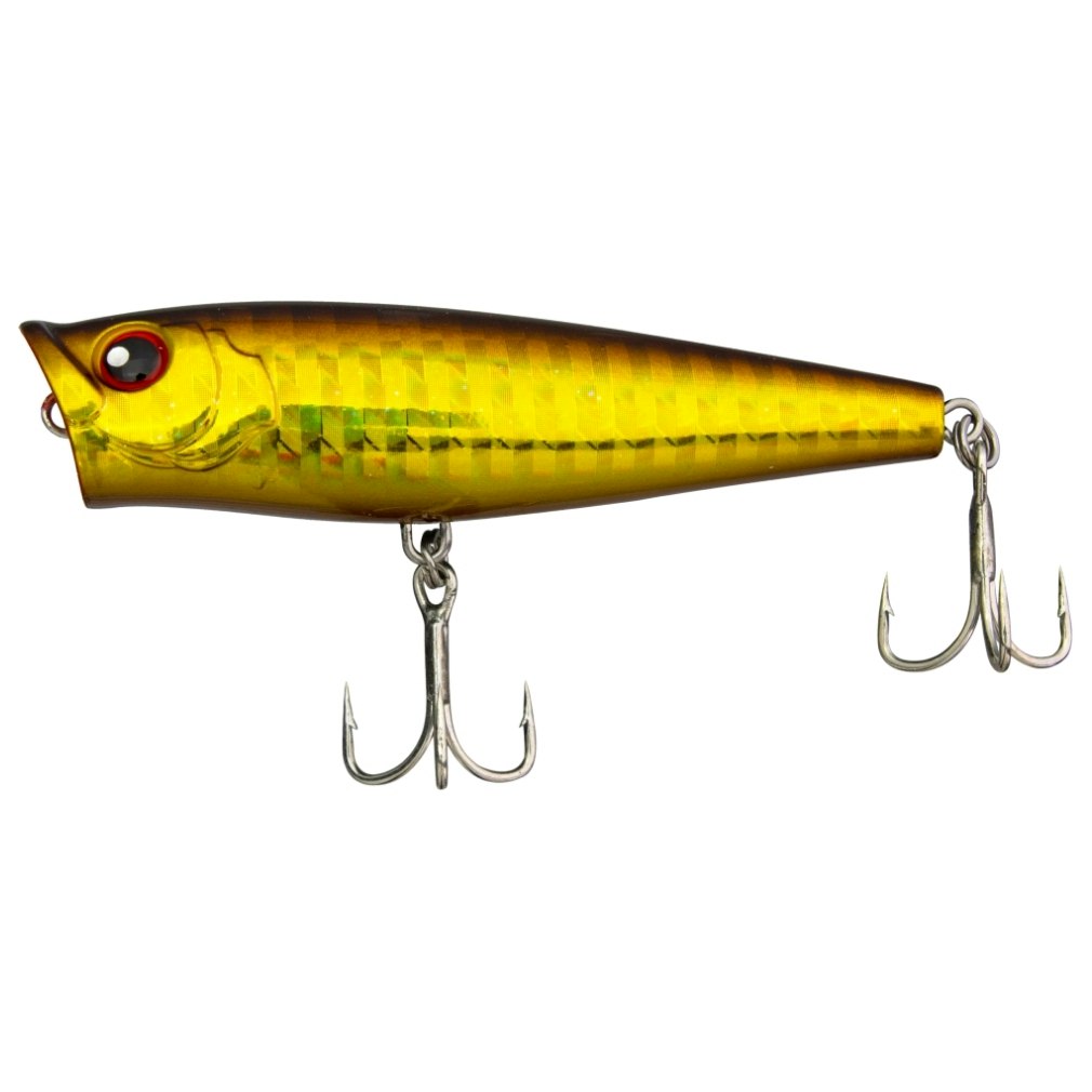 68mm FishArt Dynamite Popping Fishing Lure - 7gm Topwater Popper Lure