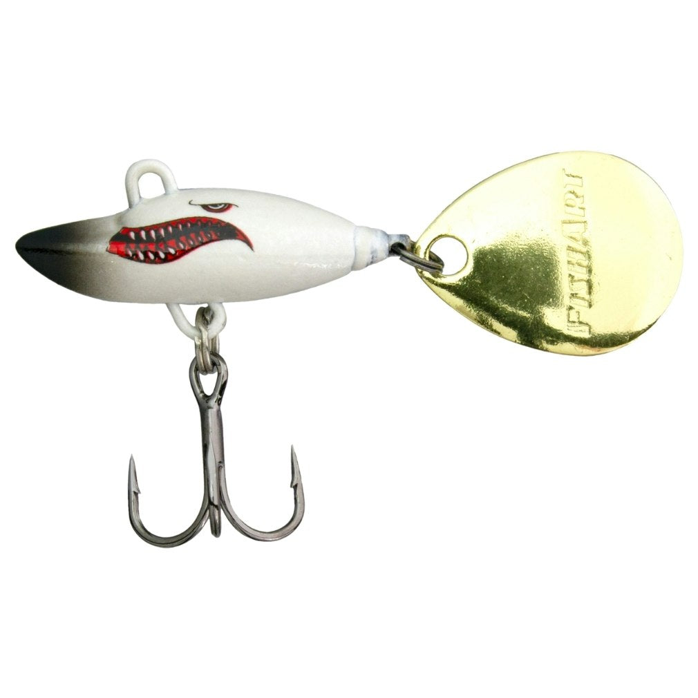 30mm FishArt Torpedo Spinner Bait Fishing Lure - 12g Sinking Spinner