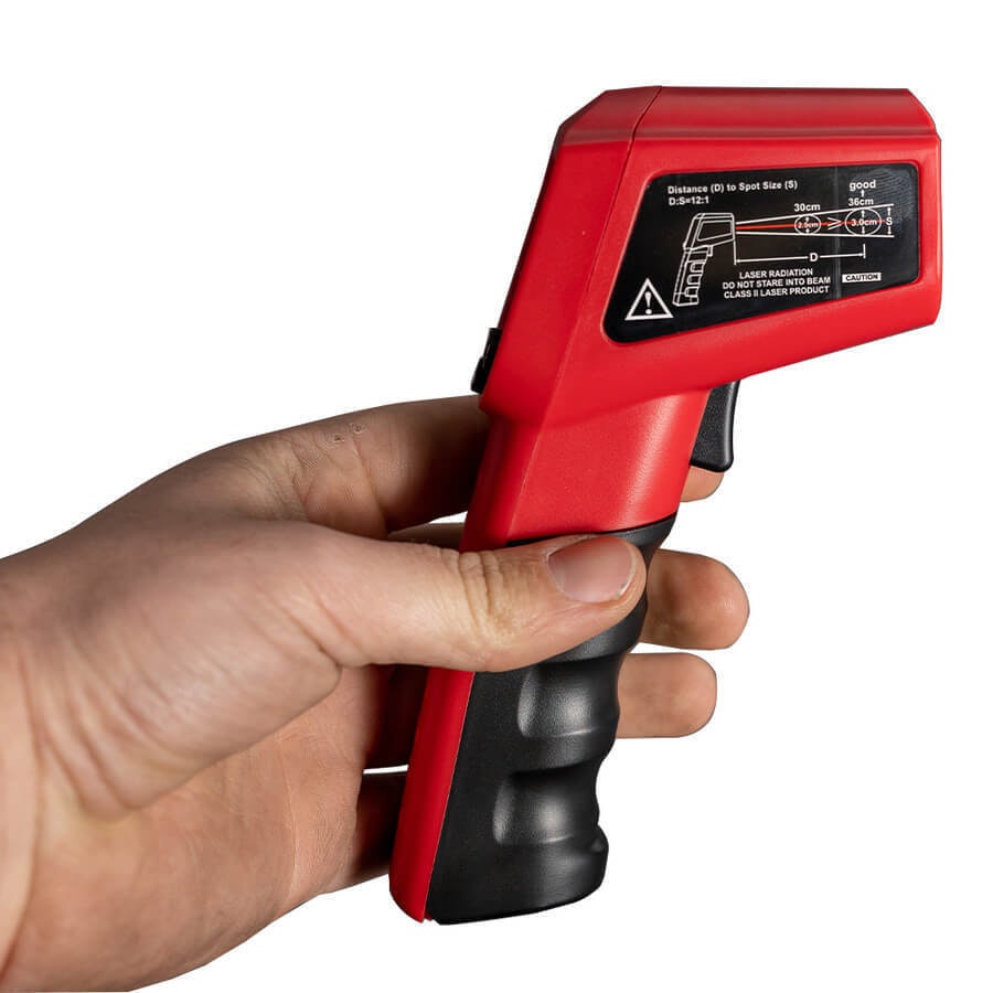 Flaming Coals Non Contact Infrared BBQ/Oven Thermometer