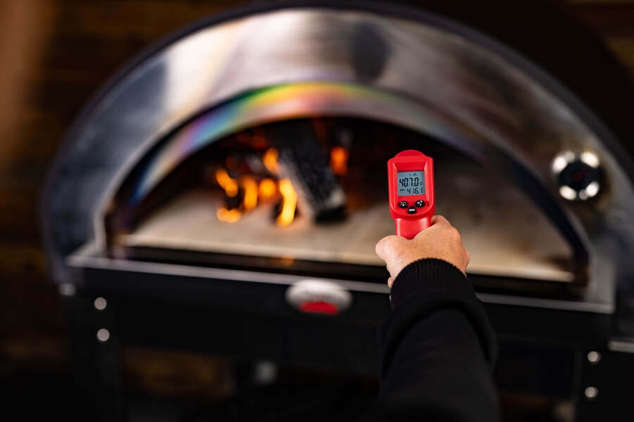 Flaming Coals Non Contact Infrared BBQ/Oven Thermometer