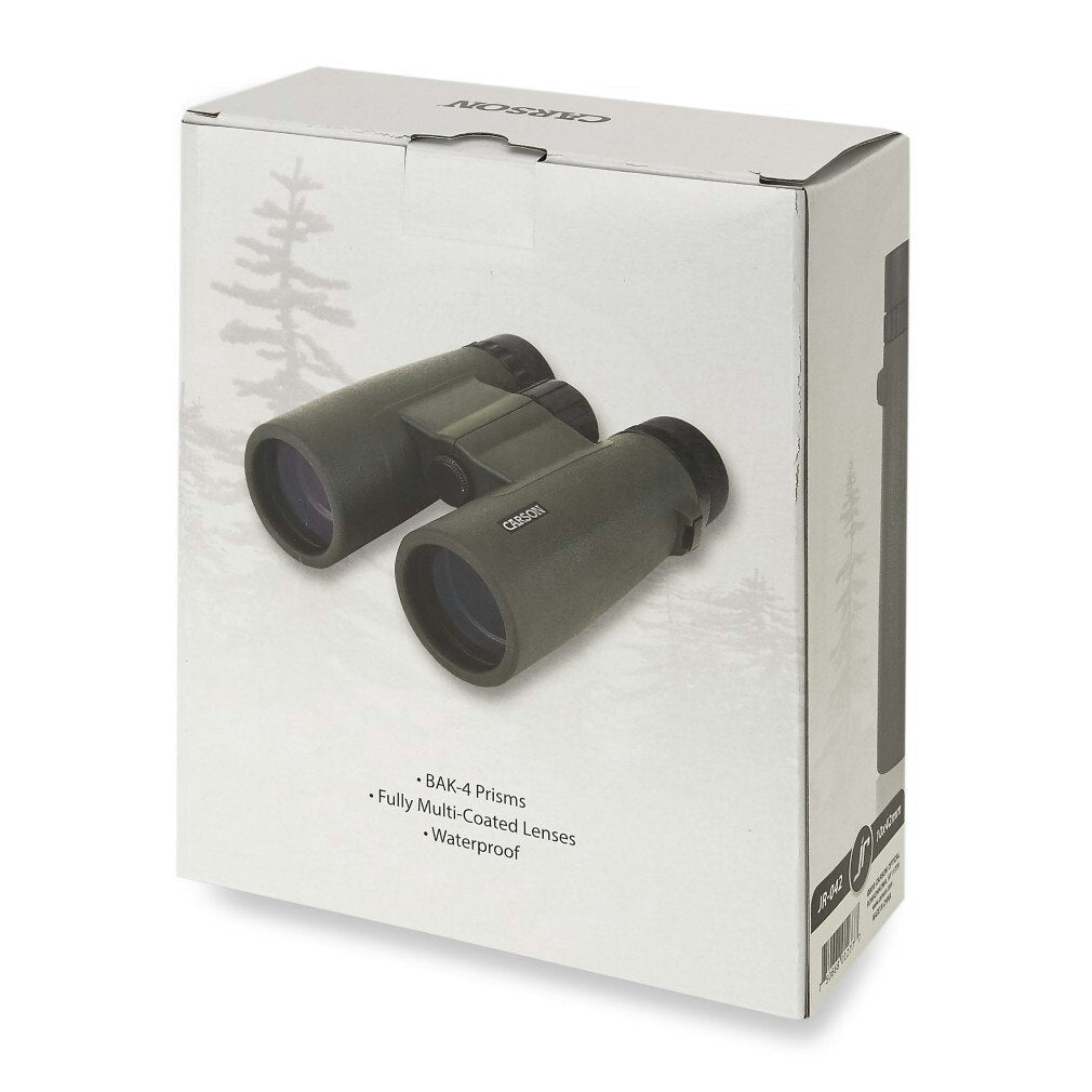 Carson JR-042 JR Series 10x42mm Full Size, Waterproof Binoculars