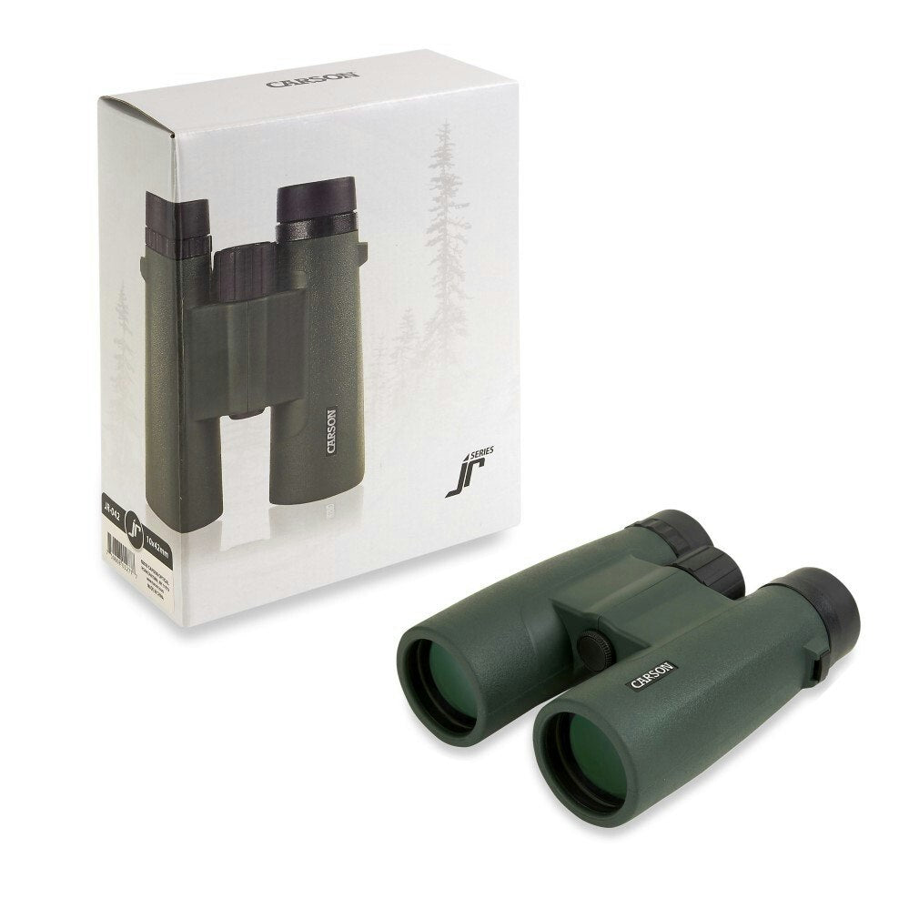 Carson JR-042 JR Series 10x42mm Full Size, Waterproof Binoculars