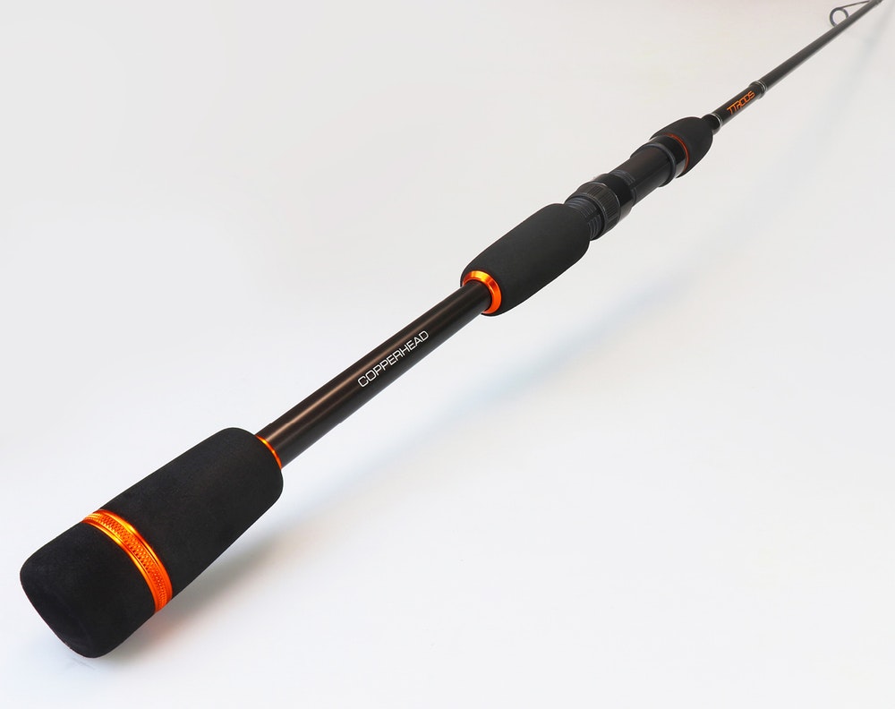 7ft TT Rods Copperhead 2-4kg Fishing Rod - 2 Pce Split Butt Spin Rod