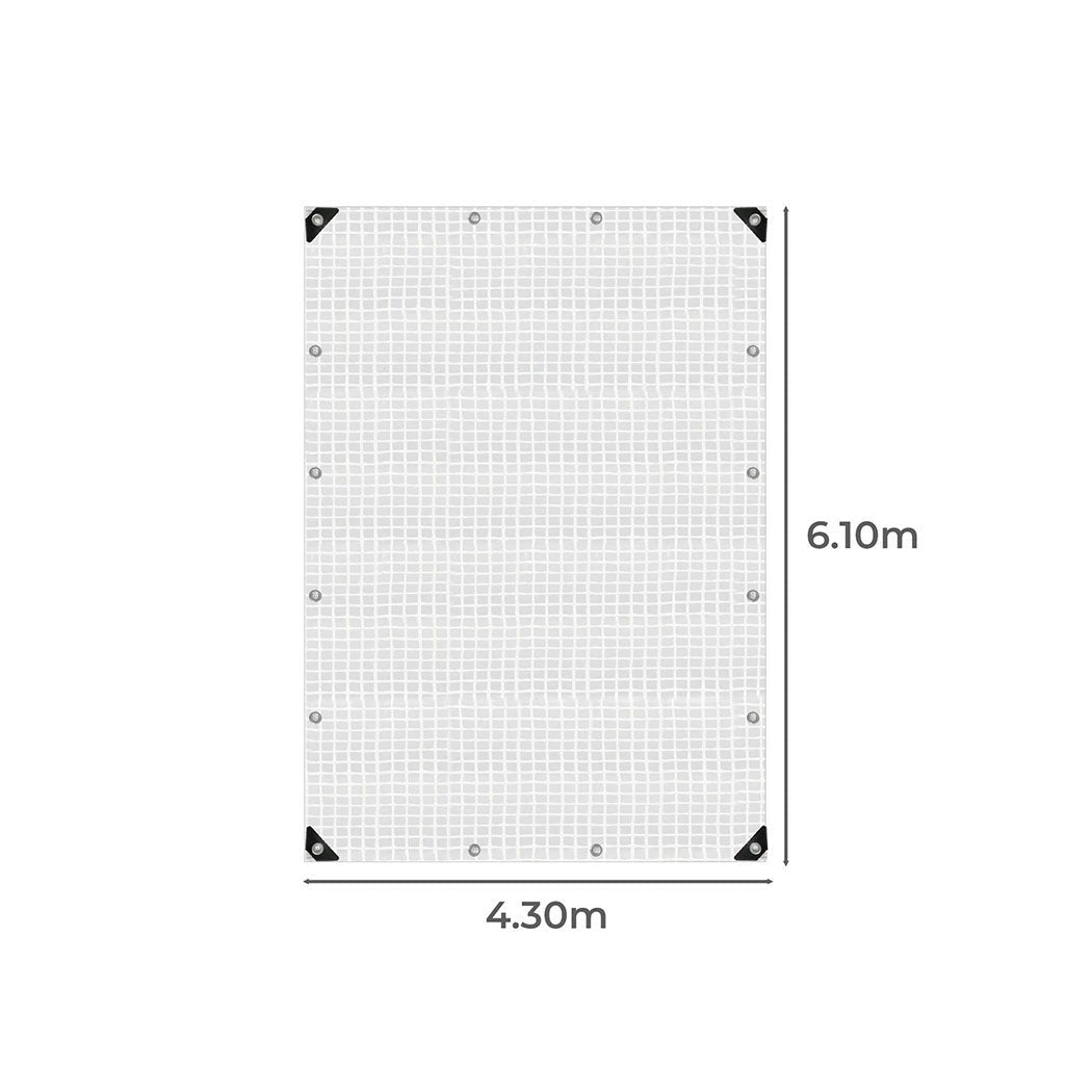 Manan Tarp Tarpaulin 200GSM Camping Heavy Duty Tent Waterproof Cover 4.3mx6.1m