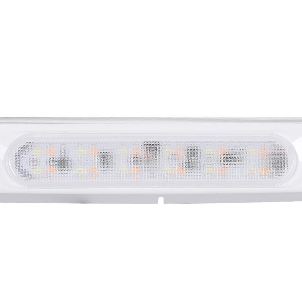 Manan LED Bug Awning Light 287mm Dimmable 12V Caravan RV Exterior Amber White