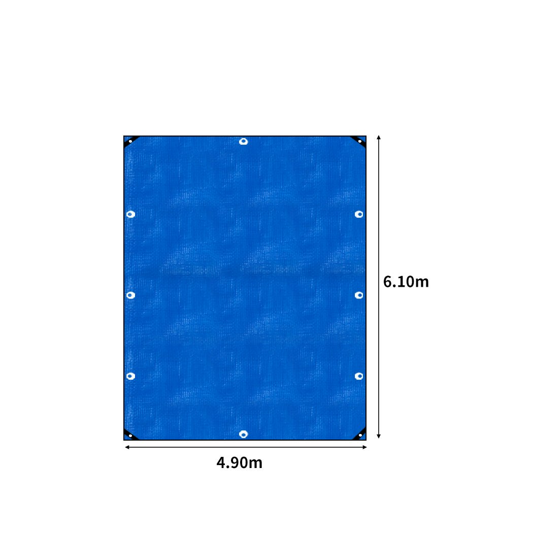 Manan Heavy Duty Tarp Tarpaulin 200GSM Camping Tent Cover Waterproof 4.9mx6.1m