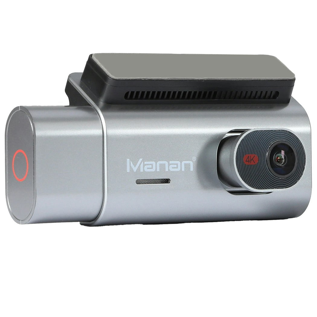 Maman 4K Dash Camera Front Rear Inside 3 Len Car Dashcam Recorder Wifi GPS 128G