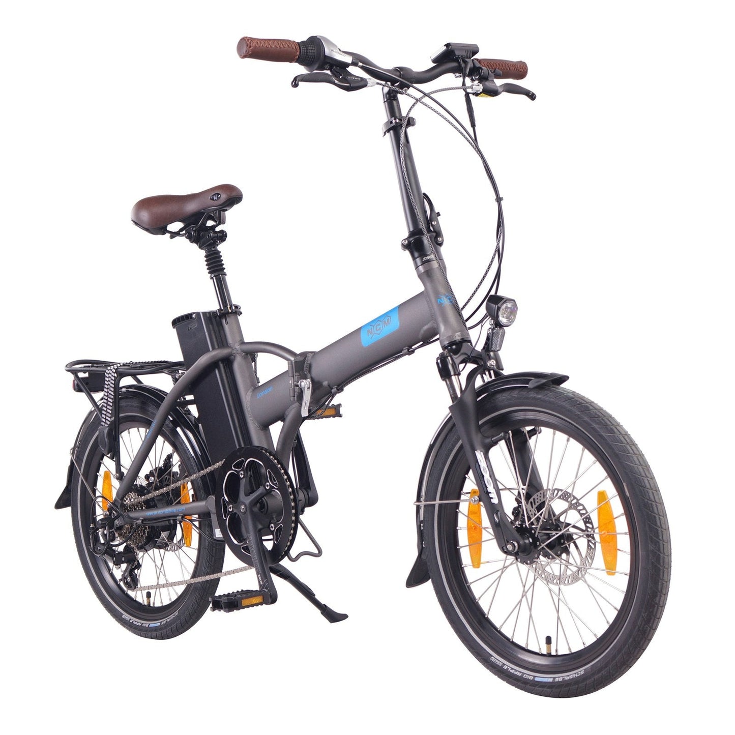 NCM London Folding E-Bike, 250W-350W, 36V 15Ah 540Wh Battery