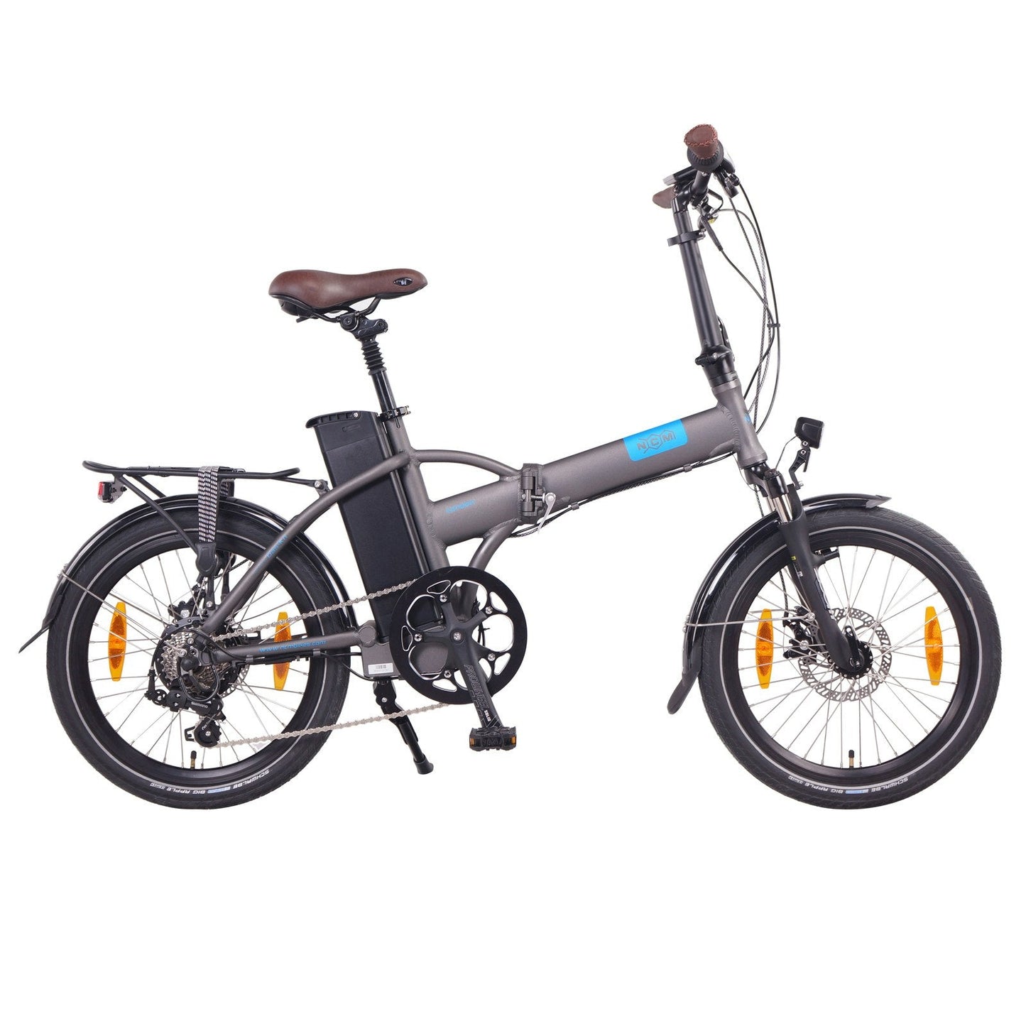NCM London Folding E-Bike, 250W-350W, 36V 15Ah 540Wh Battery
