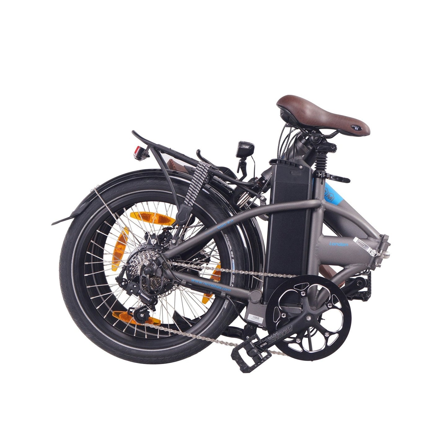 NCM London Folding E-Bike, 250W-350W, 36V 15Ah 540Wh Battery