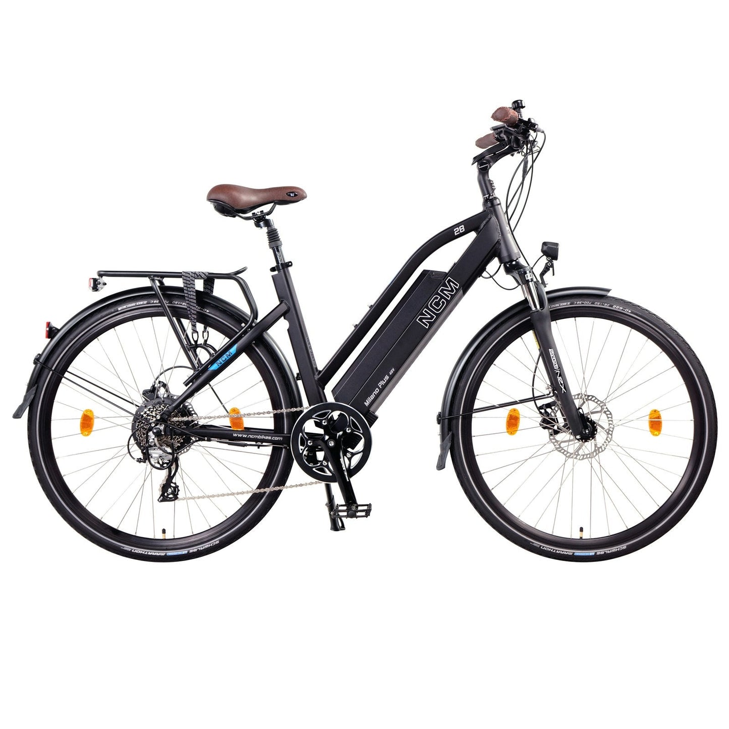 NCM Milano Plus Trekking E-Bike, City-Bike, 250W-500W, 48V 16Ah 768Wh Battery