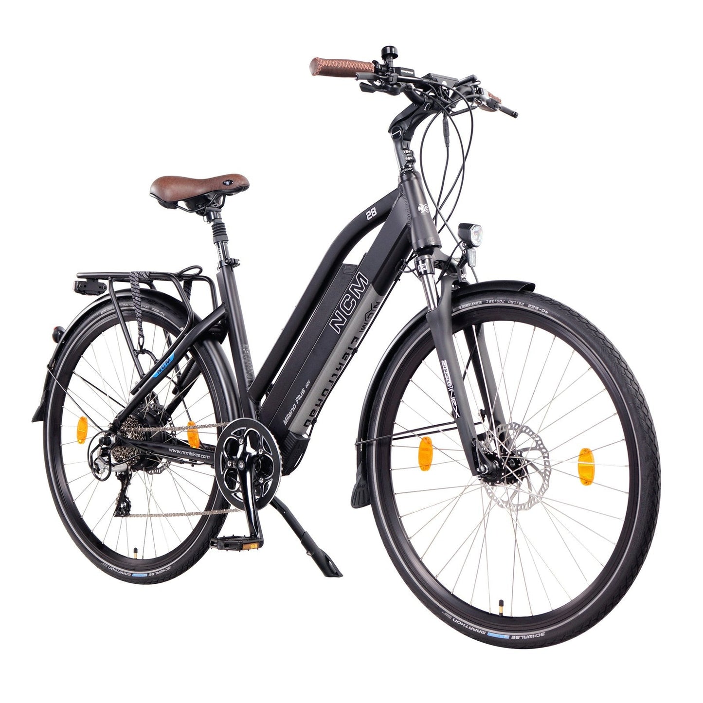 NCM Milano Plus Trekking E-Bike, City-Bike, 250W-500W, 48V 16Ah 768Wh Battery