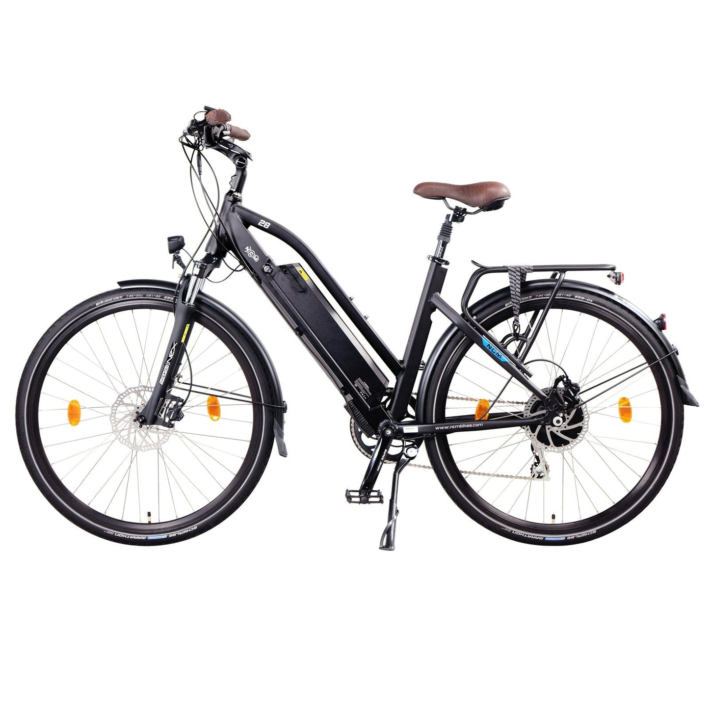 NCM Milano Plus Trekking E-Bike, City-Bike, 250W-500W, 48V 16Ah 768Wh Battery