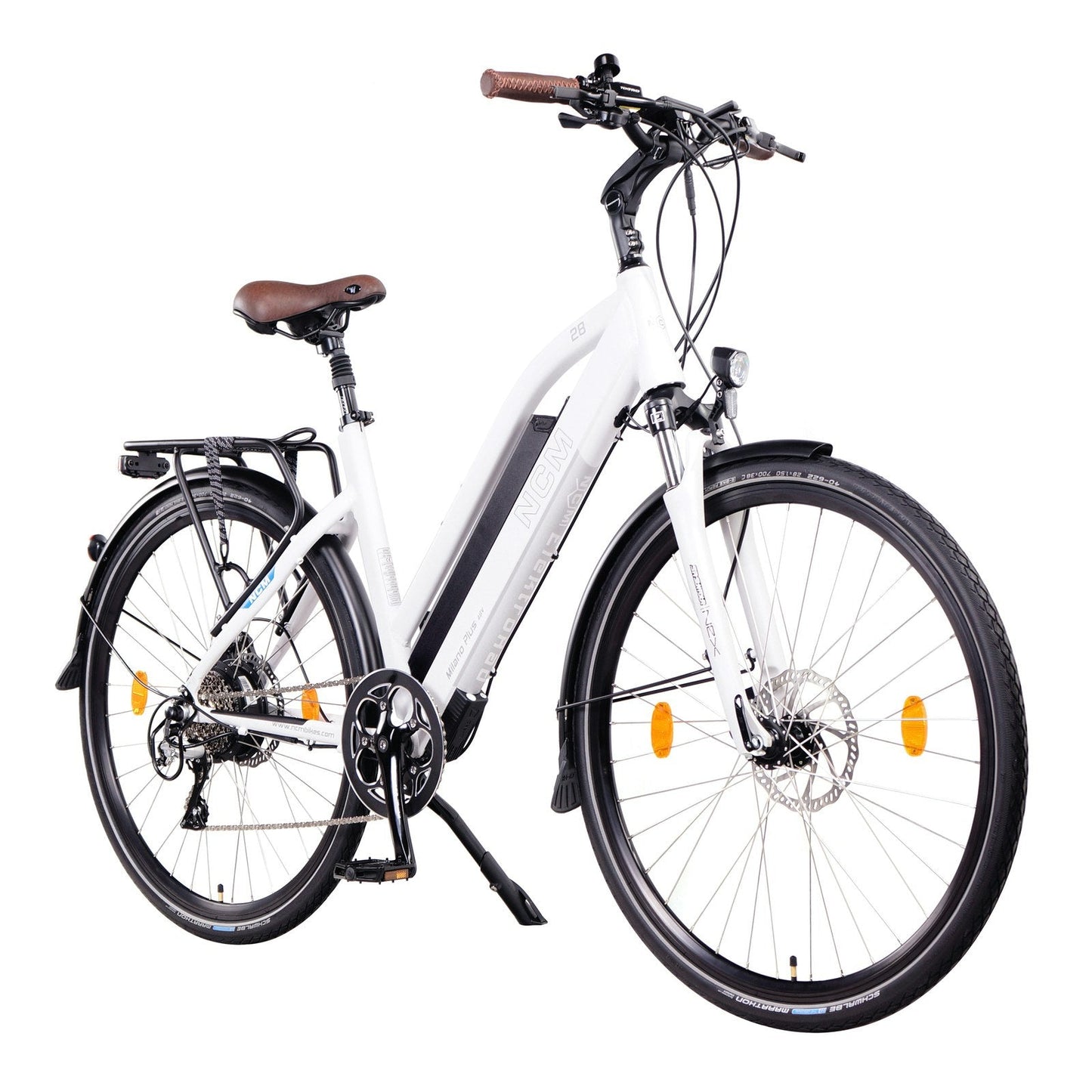 NCM Milano Plus Trekking E-Bike, City-Bike, 250W-500W, 48V 16Ah 768Wh Battery