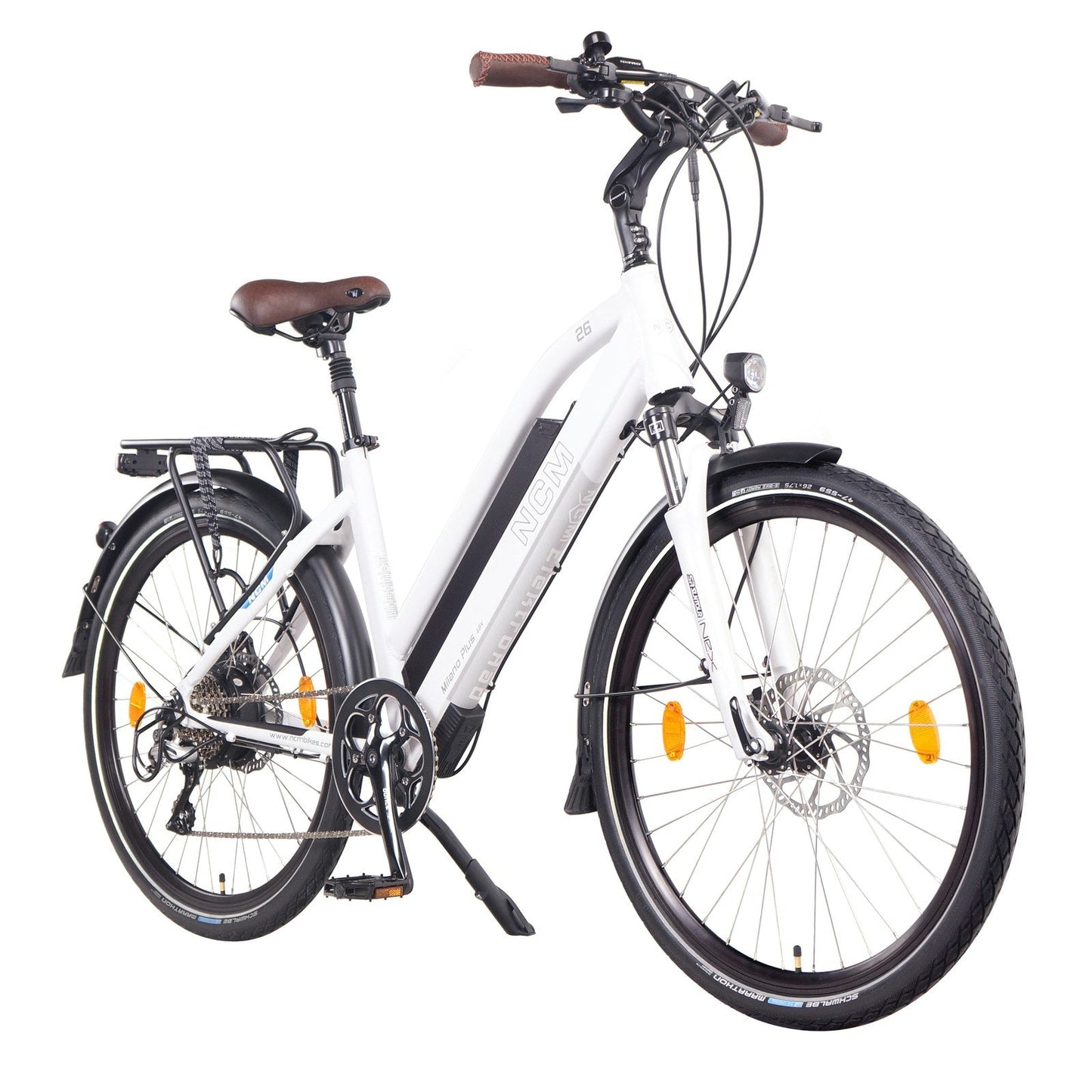 NCM Milano Plus Trekking E-Bike, City-Bike, 250W-500W, 48V 16Ah 768Wh Battery
