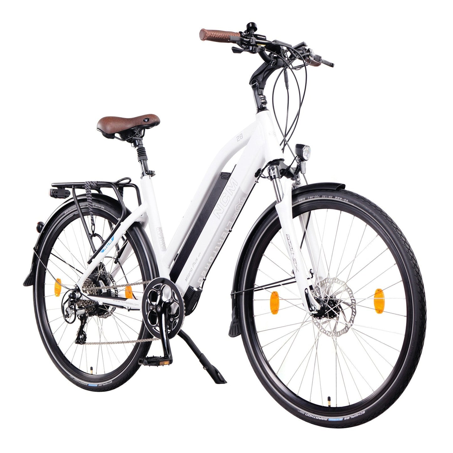 NCM Milano Plus Trekking E-Bike, City-Bike, 250W-500W, 48V 16Ah 768Wh Battery