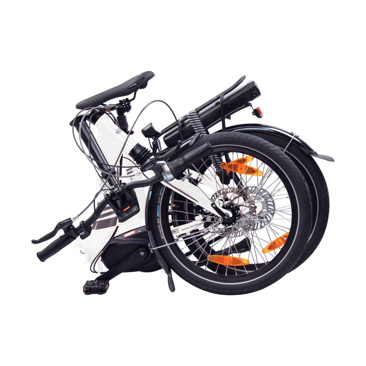 NCM Paris Max N8R Folding E-Bike, 250W-500W 36V 14Ah 540Wh Battery [Size 20"]