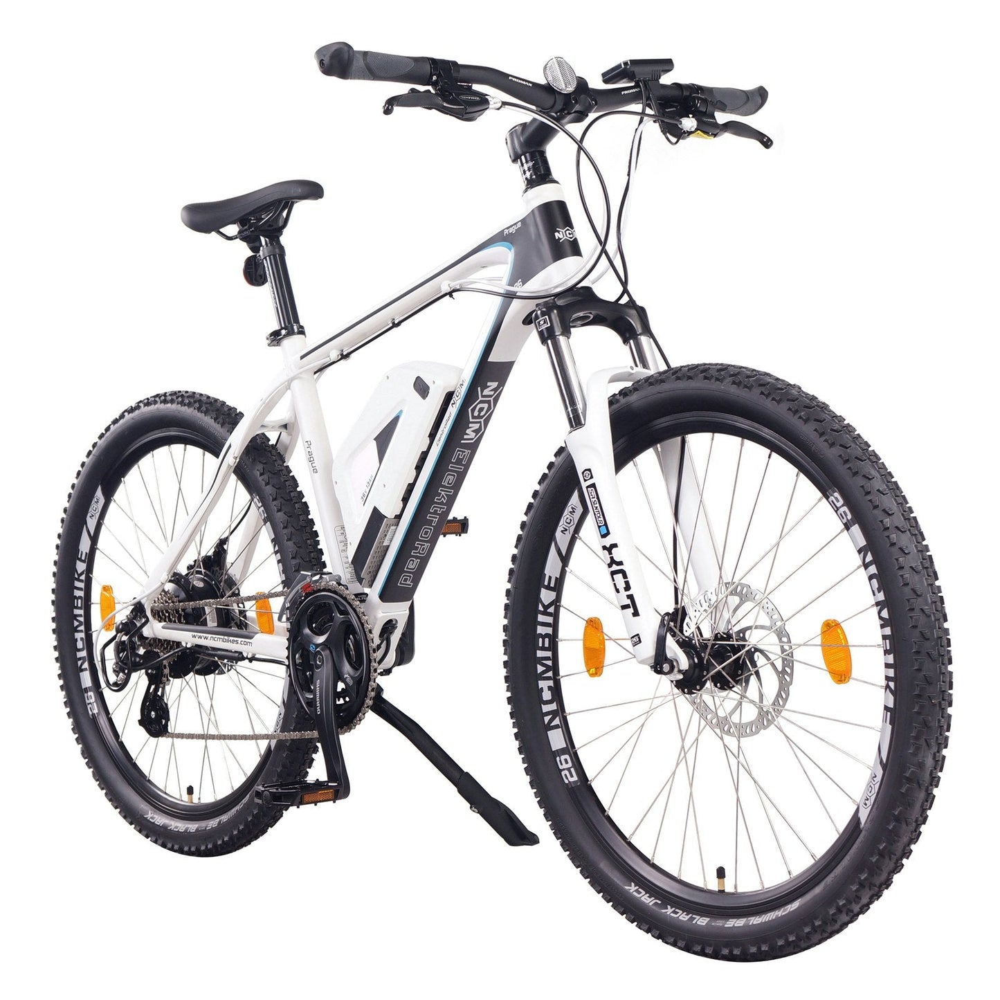 NCM Prague Electric Mountain Bike, E-Bike, E-MTB, 250W-500W, 36V 13Ah 468Wh Battery