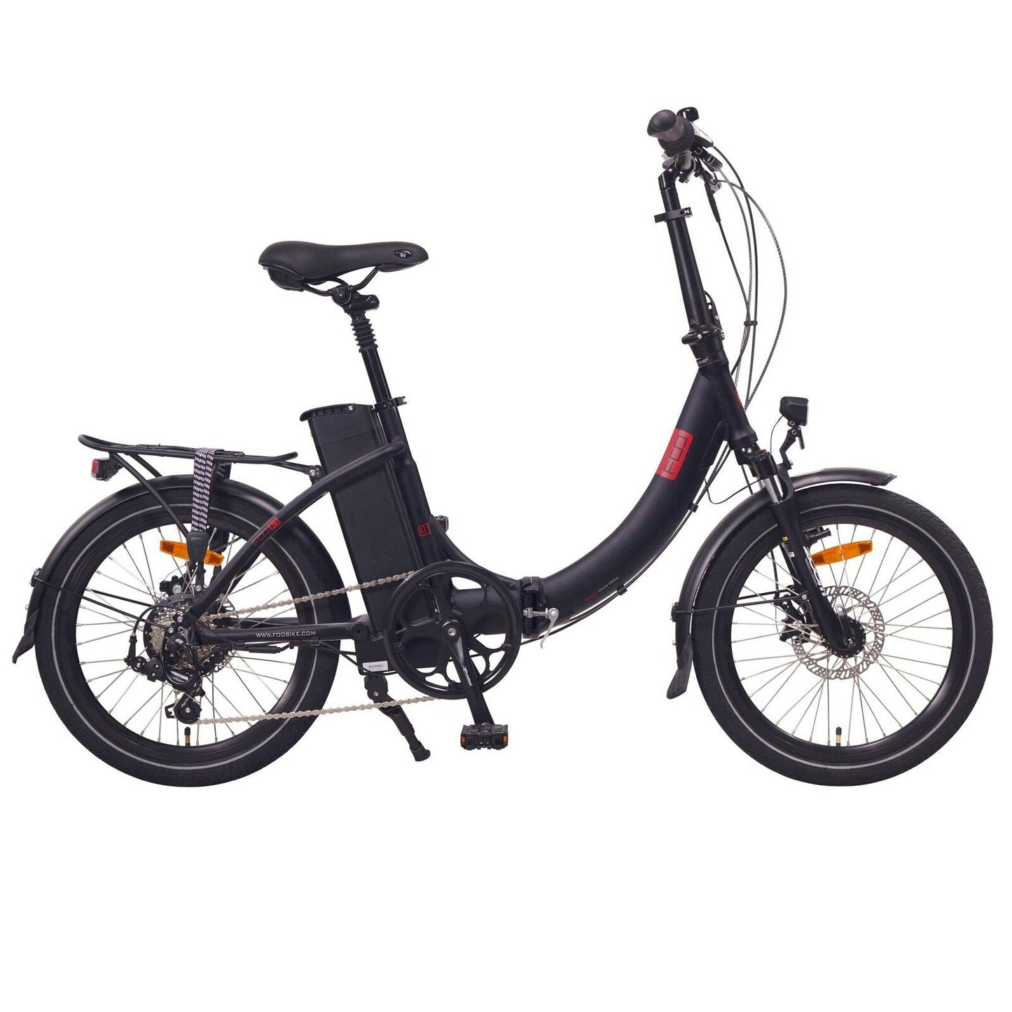 FOO F1 Folding Electric Bike, 250W-350W, 36V 13Ah, 468WH Battery