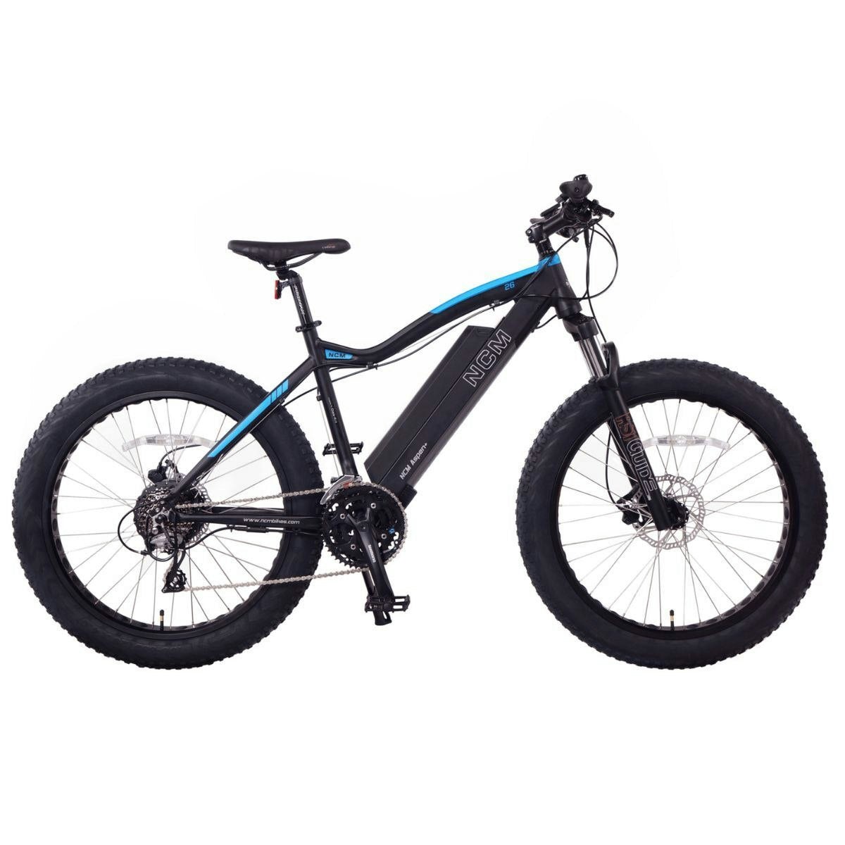 NCM Aspen Plus Fat Electric Bike, E-Bike, 48V 16Ah, 250W-750W, E-MTB 768Wh Battery