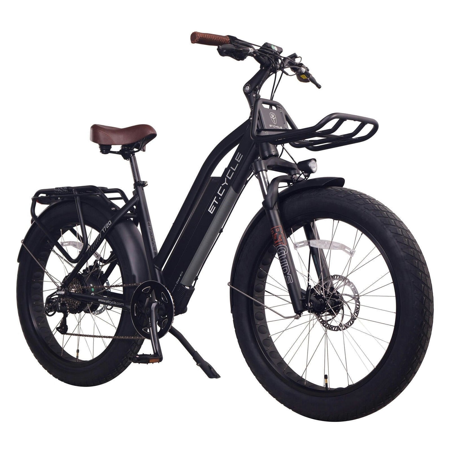 ET.Cycle T720 Step-Thru Fat Trekking E-Bike, 250W-750W, 48V 15Ah 720Wh Battery