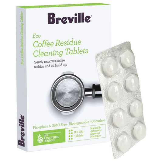 8PK Breville Eco Coffee Residue Cleaner Tablets f/ Auto/Manual Espresso Machine