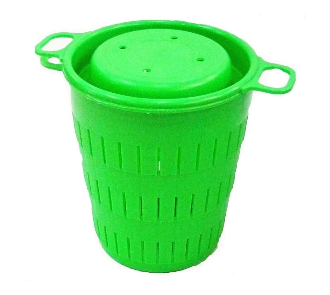 Green Seahorse Berley Bucket With Screw Top Lid - Burley Bucket