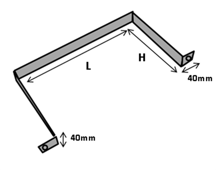 43L Water Tank Bracket - Each