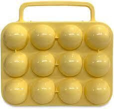 12 Egg Carrier Storage Container