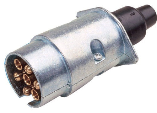 7 Pin Large Trailer Plug Metal