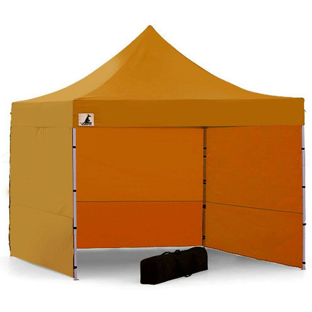 Wallaroo Gazebo Tent Marquee 3m x 3m PopUp Outdoor - Orange