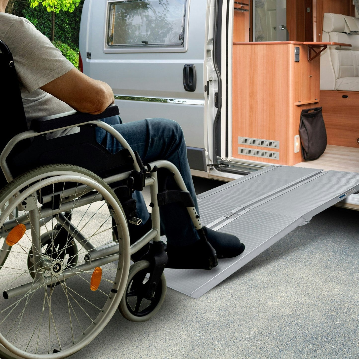 Kartrite Aluminium Portable Wheelchair Ramp R02 - 4ft