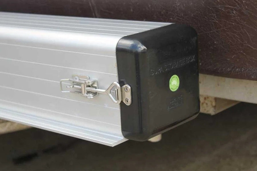 Pickup Only - Supa Peg 208cm Black Double Door Pole Box
