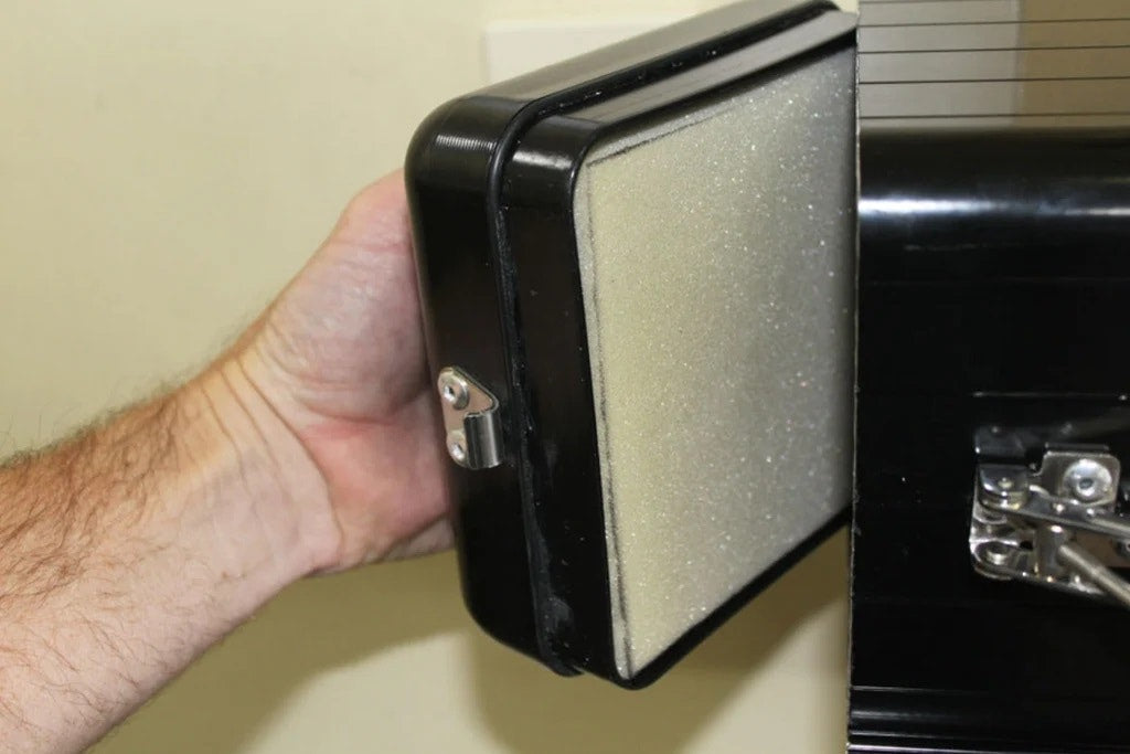 Pickup Only - Supa Peg 208cm Black Double Door Pole Box