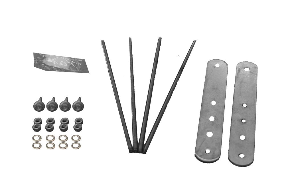 Pickup Only - Supa Peg 208cm Black Double Door Pole Box