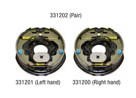 AL-KO 331202 (Pair) 10” No Park Premium Electric Drum Brakes