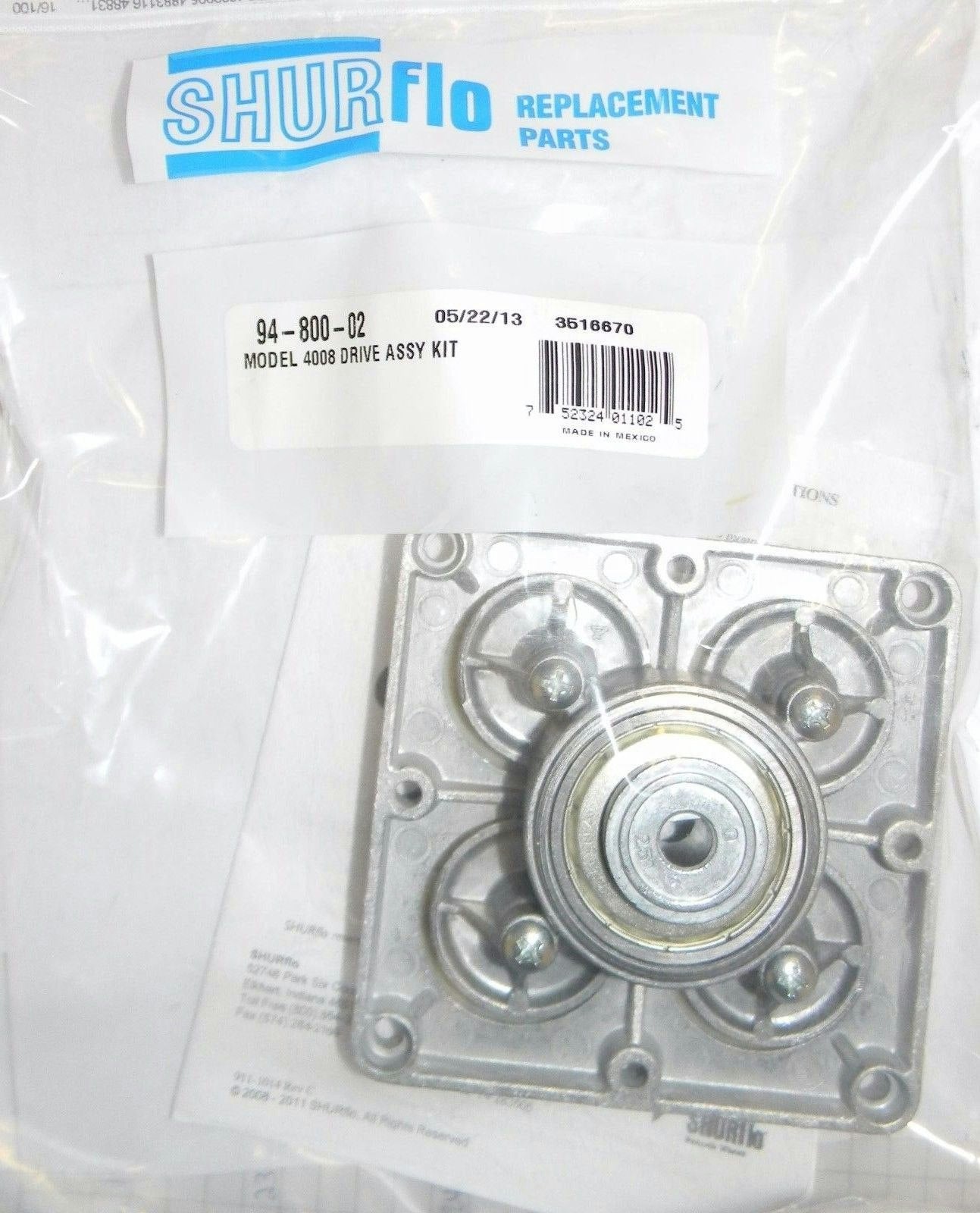 SHURFLO 4008 Drive Assembly Kit 94-800-02