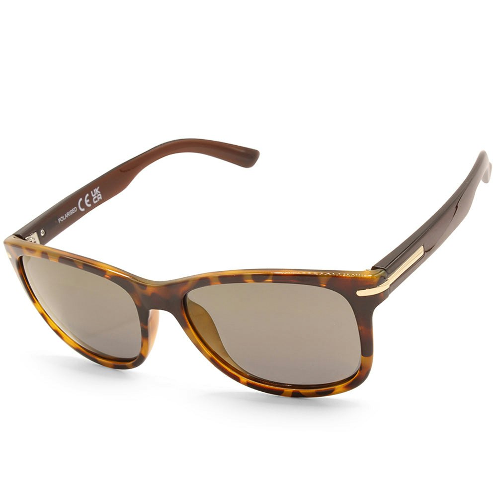 North Beach Miette Tortoise /Grey-Gold Semi-Mirror Womens Polarised Sunglasses 70467