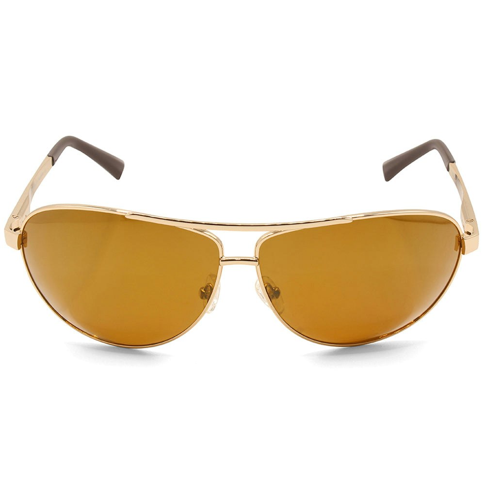 Dirty Dog Doffer Shiny Gold/Gold Mirror Unisex Polarised Sunglasses 53250