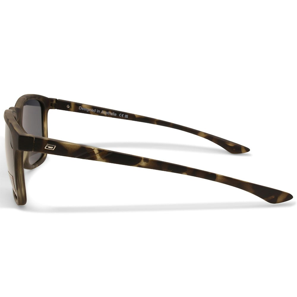 Dirty Dog Shadow Matte Olive Tortoise/Grey Unisex Polarised Sunglasses 53751