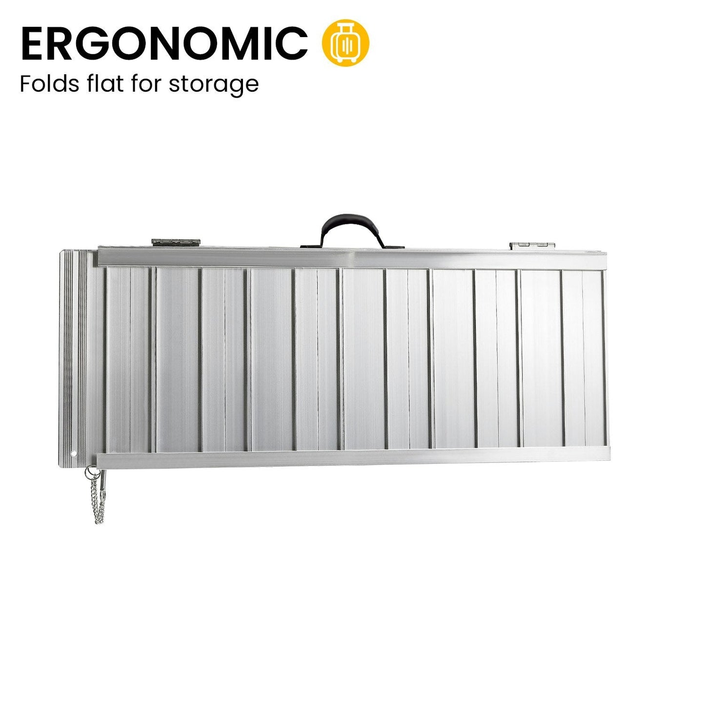 Karttrite Aluminium Foldable Wheelchair Ramp R01 - 3ft