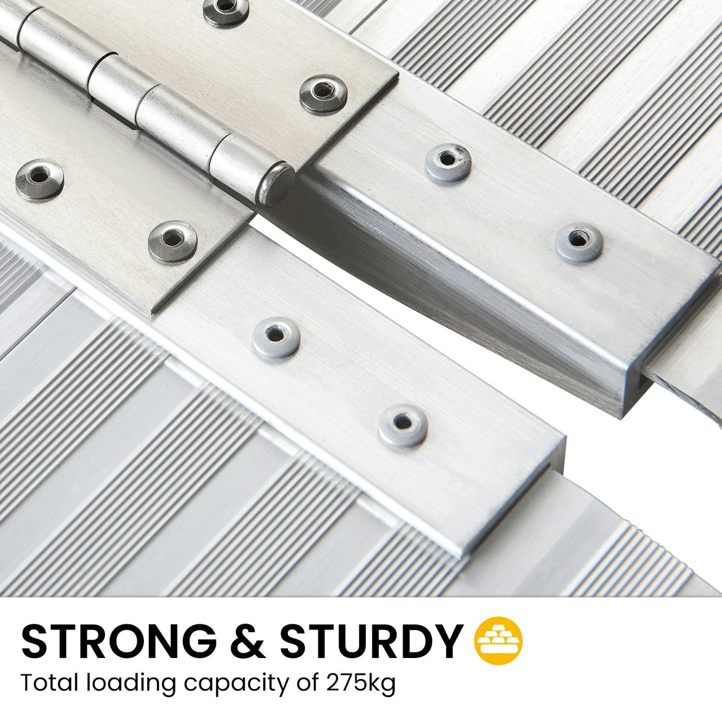 Karttrite Aluminium Foldable Wheelchair Ramp R01 - 3ft