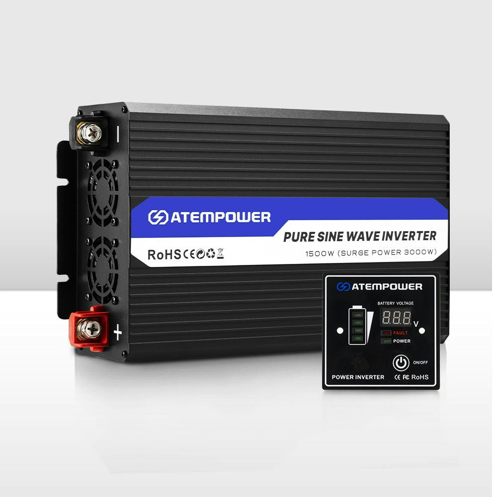 Atem Power Pure Sine Wave Inverter 1500W Max 3000W